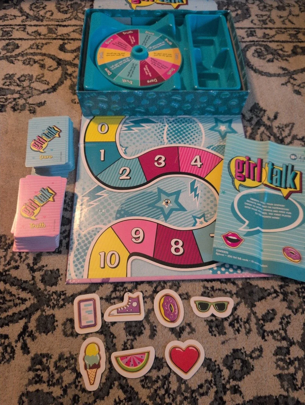 Girl Talk Board Game